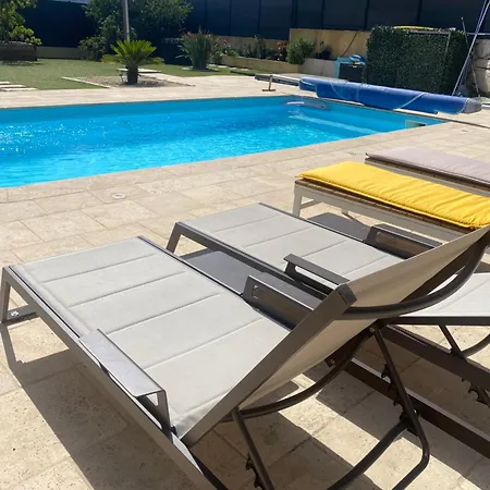 Detente Bas De Villa Jacuzzi, Piscine A 15 Min De Nice Carros Exterior photo